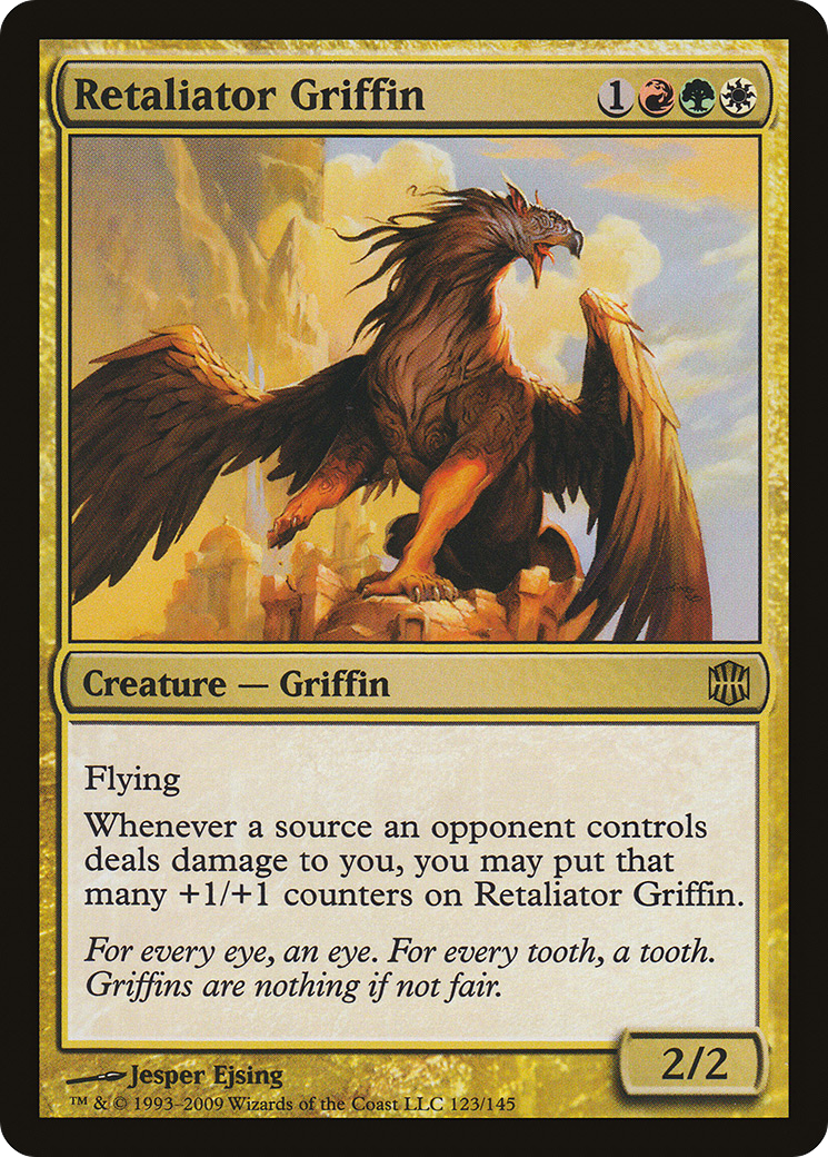Retaliator Griffin (ARB-123) [Alara Reborn] Foil MTG Single Wizards of the Coast