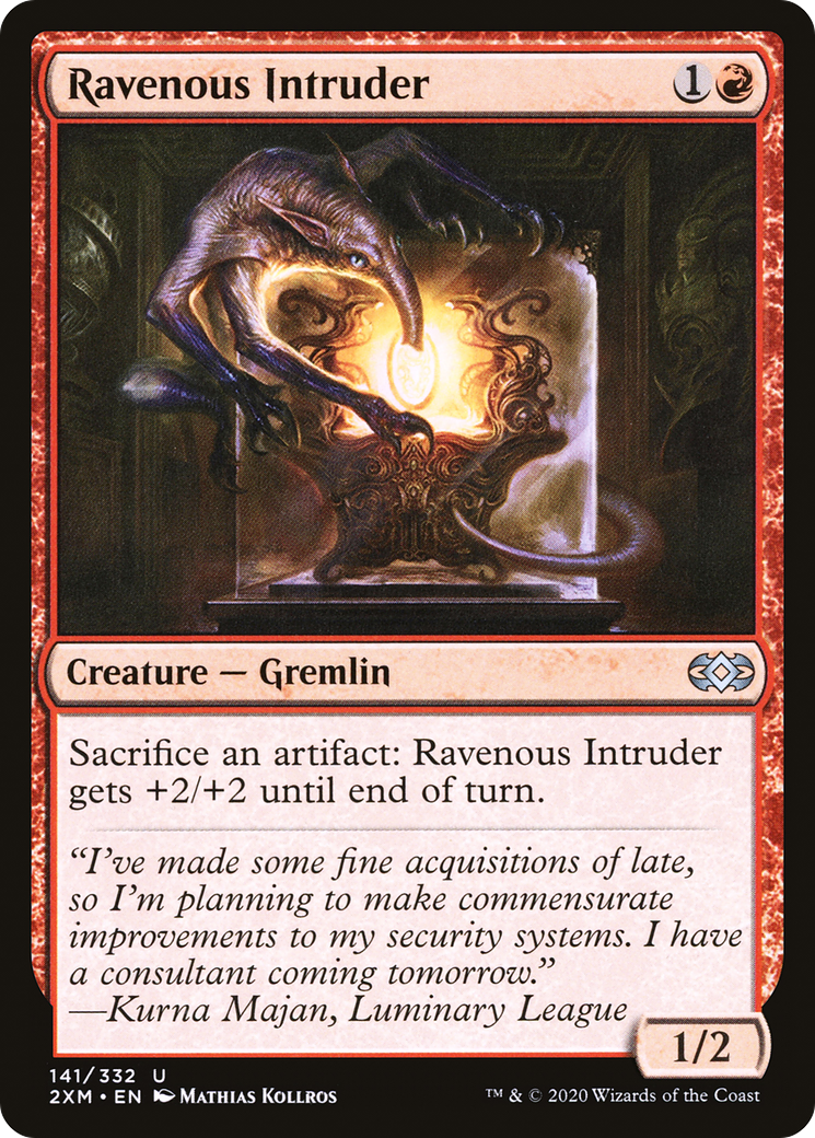 Ravenous Intruder (2XM-141) [Double Masters] MTG Single Wizards of the Coast