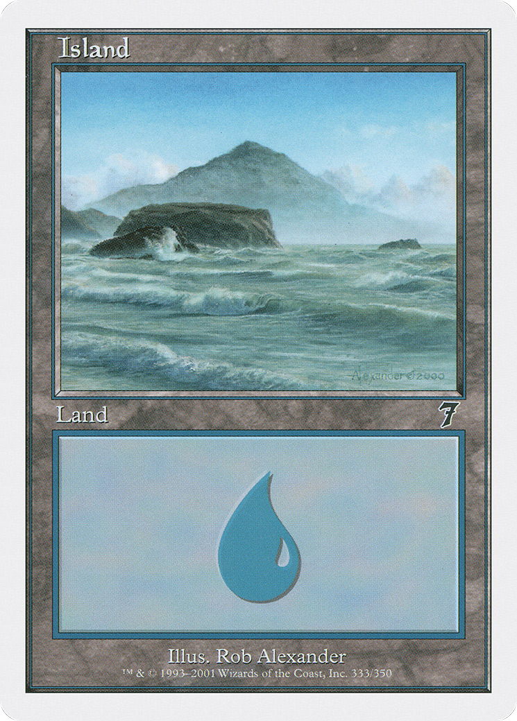 Island (333) (7ED-333) [7th Edition] MTG Single Wizards of the Coast