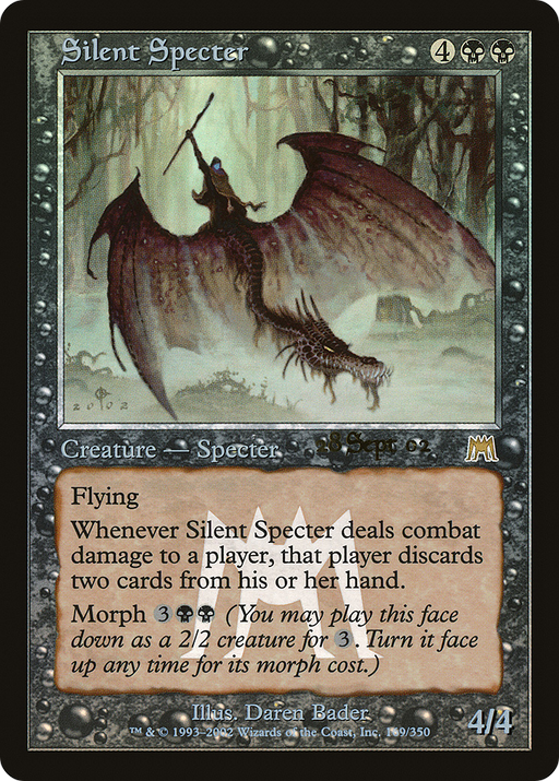 Silent Specter (PRE-018) [Onslaught Promos] Foil MTG Single Wizards of the Coast