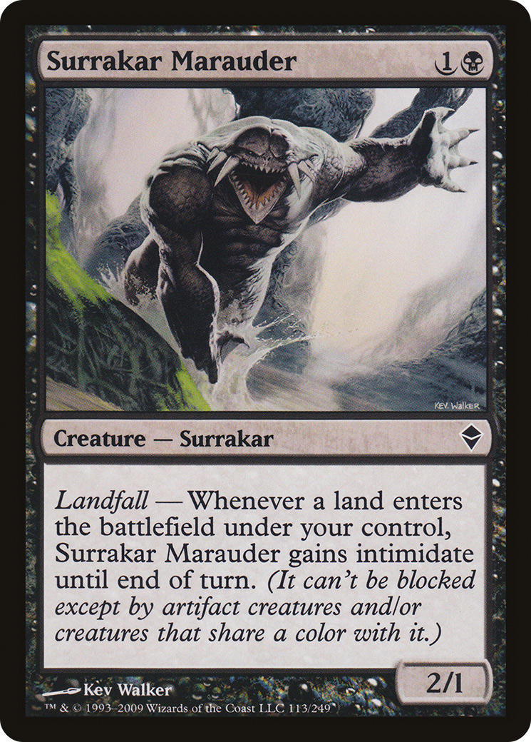 Surrakar Marauder (ZEN-113) [Zendikar] Foil MTG Single Wizards of the Coast