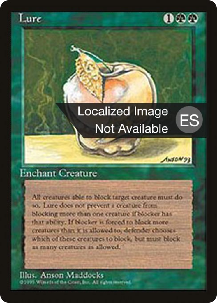 Lure (4BB-262) [Fourth Edition Foreign Black Border] MTG Single Wizards of the Coast