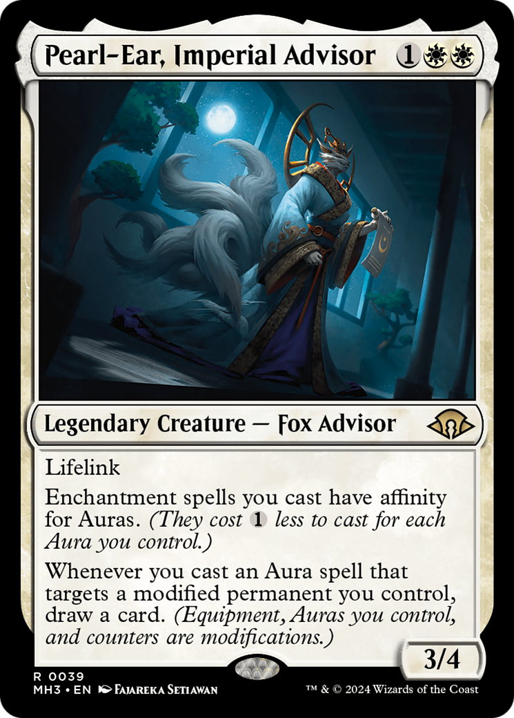 Pearl-Ear, Imperial Advisor (MH3-039) [Modern Horizons 3] MTG Single Modern Horizons 3