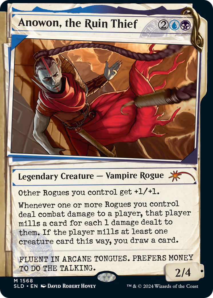 Anowon, the Ruin Thief (SLD-1568) [Secret Lair] Drop (Showcase) MTG Single Wizards of the Coast
