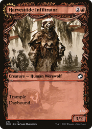 Harvesttide Infiltrator (MID-293) [Innistrad: Midnight Hunt] (Showcase) MTG Single Wizards of the Coast