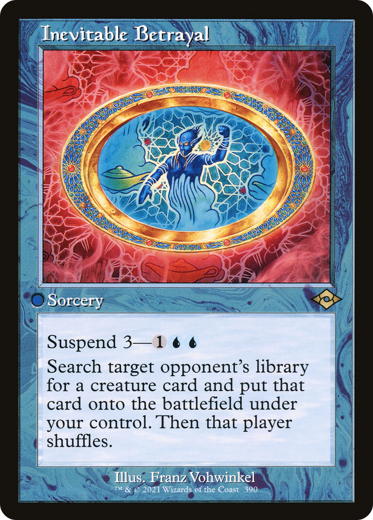 Inevitable Betrayal (MH2-390) [Modern Horizons 2] Foil MTG Single Wizards of the Coast