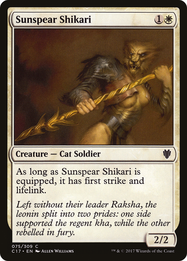Sunspear Shikari (C17-075) [Commander 2017] MTG Single Wizards of the Coast