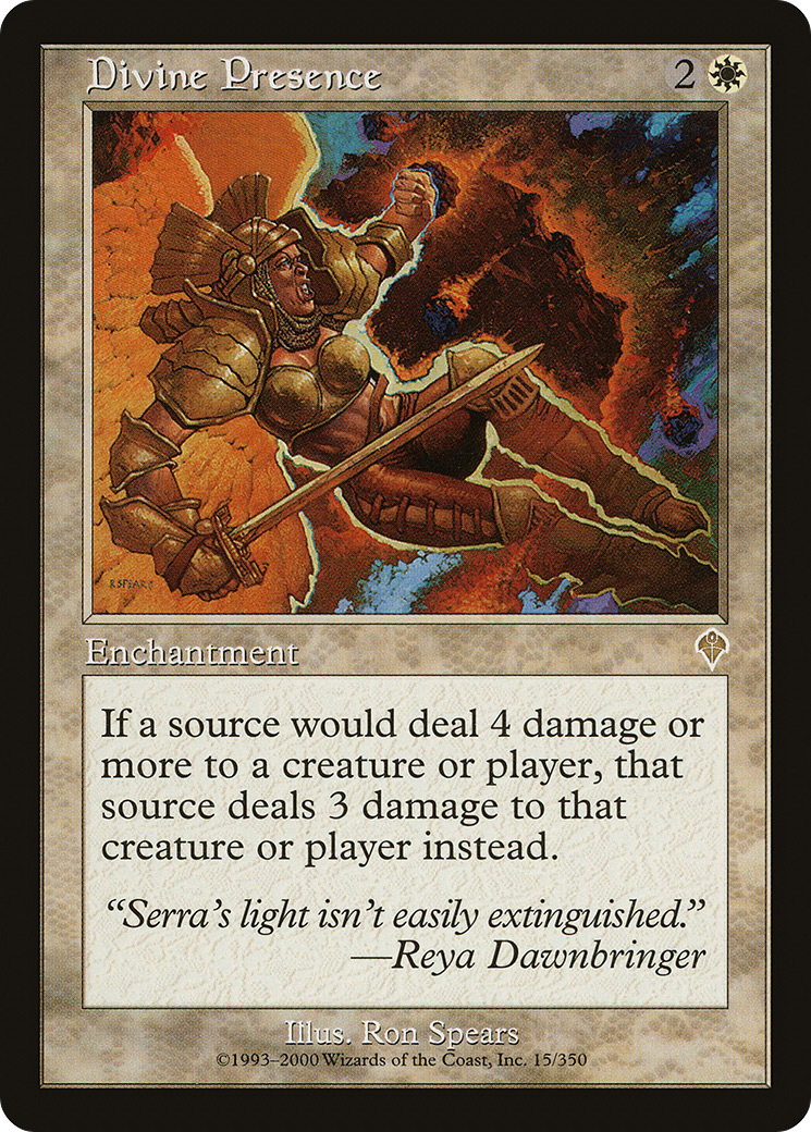 Divine Presence (INV-015) [Invasion] Foil MTG Single Wizards of the Coast