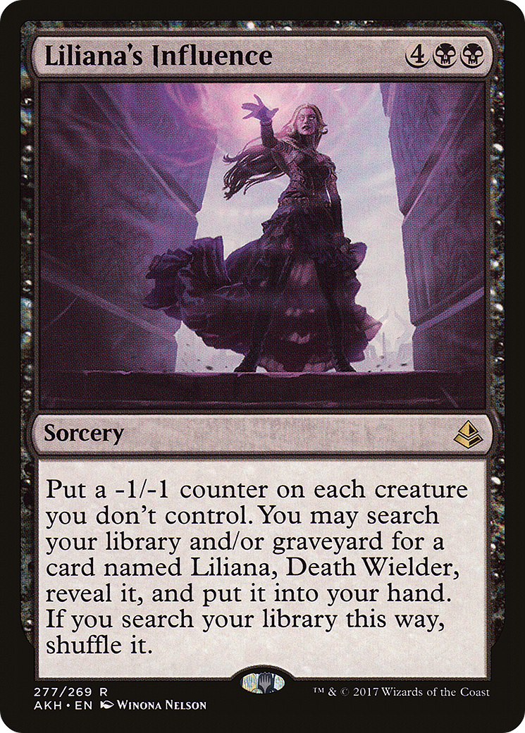 Liliana's Influence (AKH-277) [Amonkhet] MTG Single Wizards of the Coast