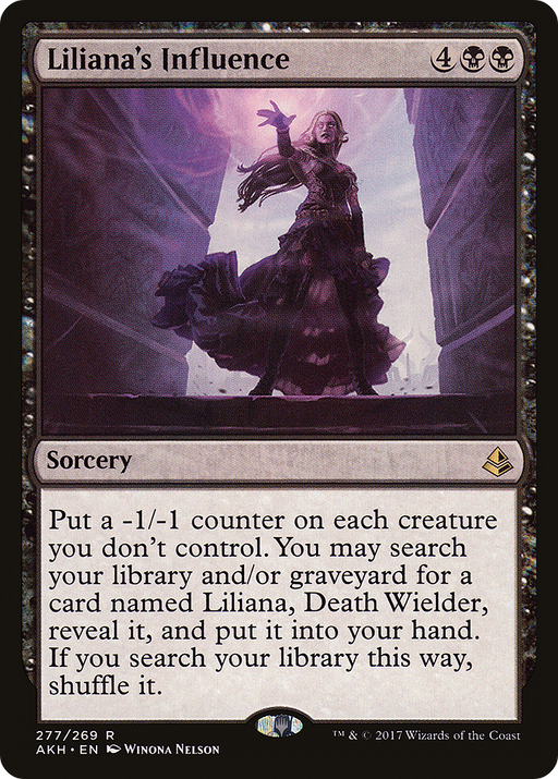 Liliana's Influence (AKH-277) [Amonkhet] MTG Single Wizards of the Coast