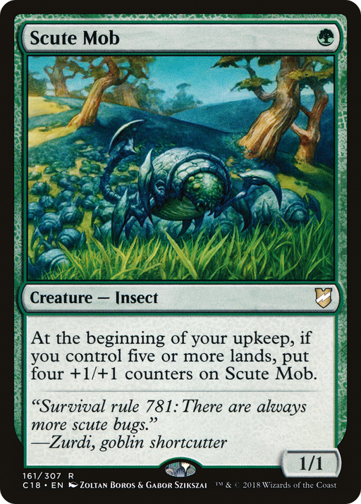 Scute Mob (C18-161) [Commander 2018] MTG Single Wizards of the Coast