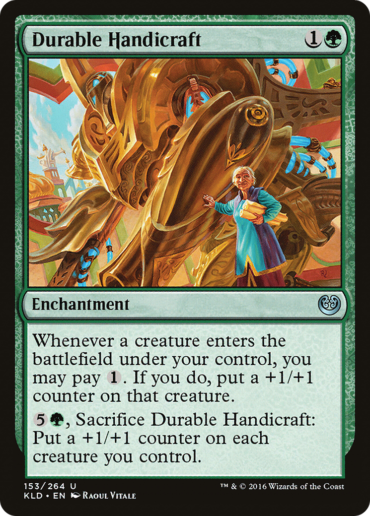 Durable Handicraft (KLD-153) [Kaladesh] Foil MTG Single Wizards of the Coast