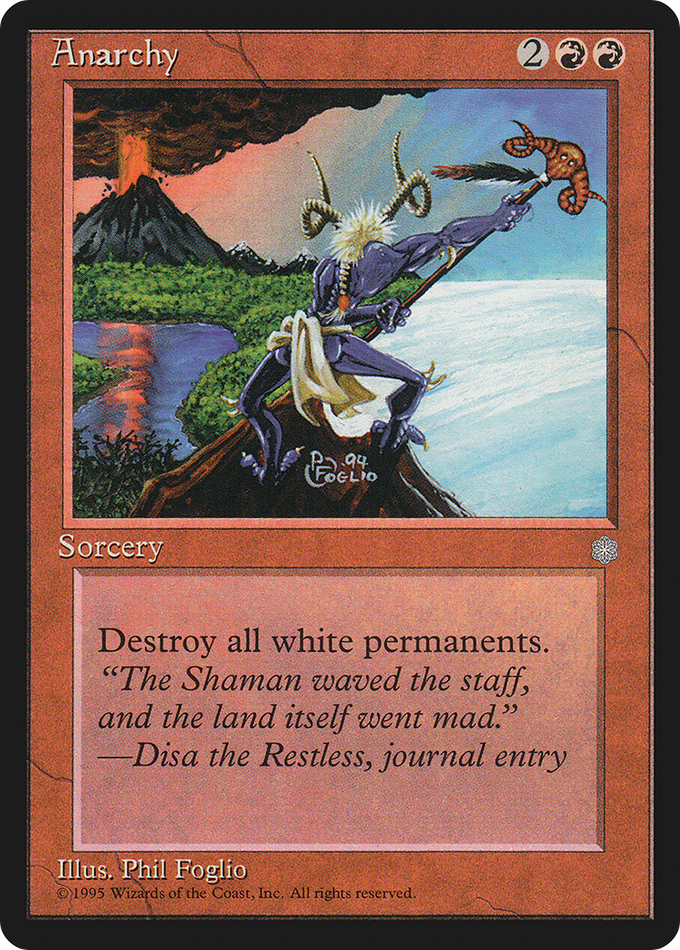 Anarchy (ICE-170) [Ice Age] MTG Single Wizards of the Coast