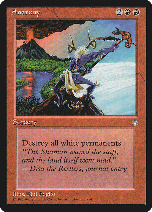 Anarchy (ICE-170) [Ice Age] MTG Single Wizards of the Coast