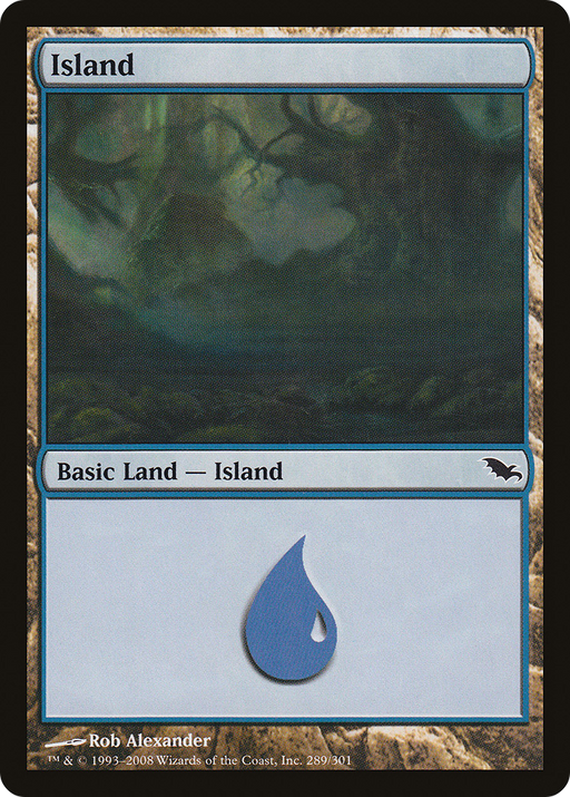 Island (SHM-289) [Shadowmoor] MTG Single Wizards of the Coast