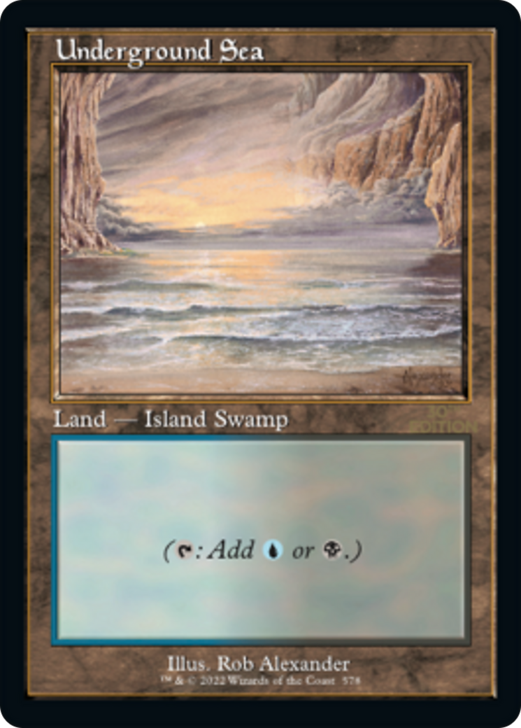 Underground Sea (30A-578) [30th Anniversary Edition] MTG Single Wizards of the Coast