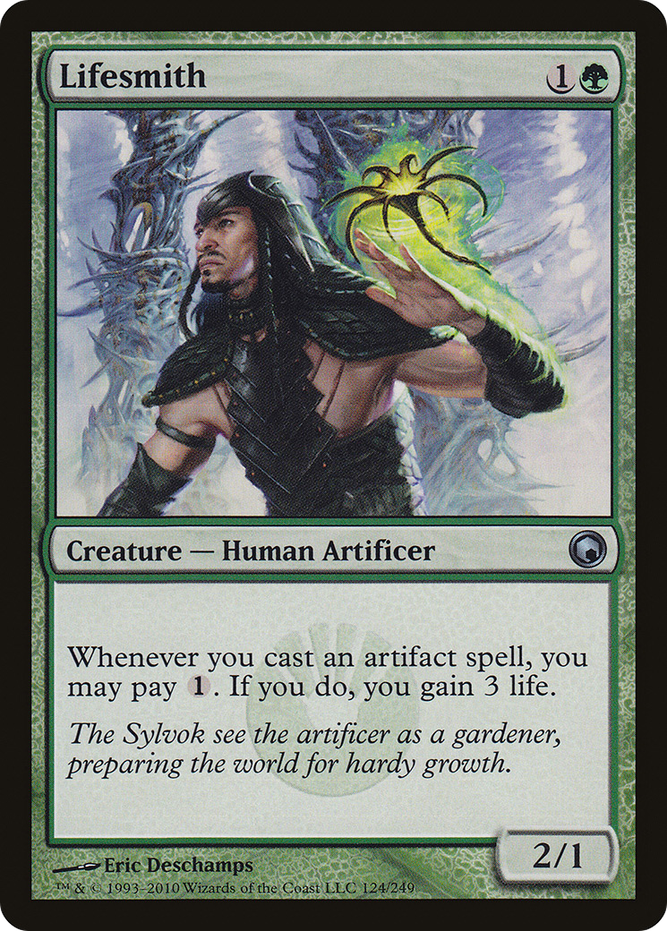 Lifesmith (SOM-124) [Scars of Mirrodin] Foil MTG Single Wizards of the Coast
