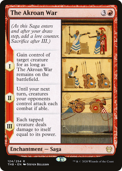 The Akroan War (THB-124) [Theros Beyond Death] MTG Single Wizards of the Coast