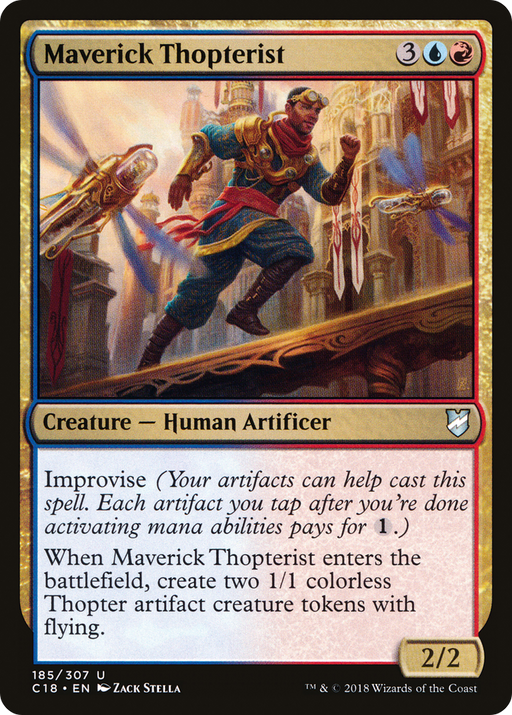 Maverick Thopterist (C18-185) [Commander 2018] MTG Single Wizards of the Coast