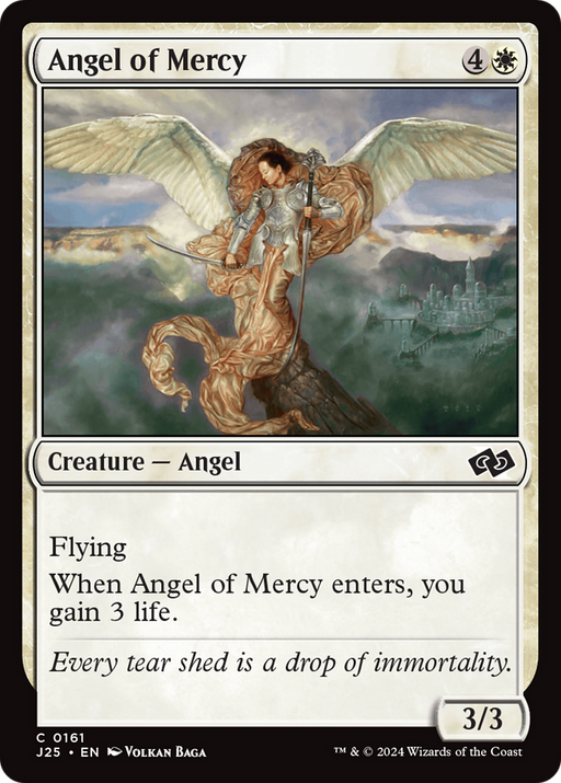 Angel of Mercy (J25-161) [Foundations Jumpstart] MTG Single Wizards of the Coast