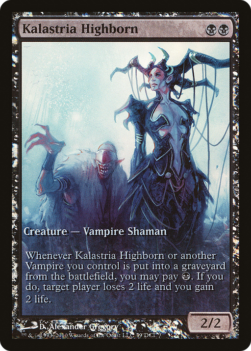 Kalastria Highborn (GAME-039) [Misc] DCI Promos Foil MTG Single Wizards of the Coast