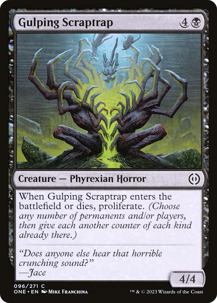 Gulping Scraptrap (ONE-096) [Phyrexia: All Will Be One] MTG Single Wizards of the Coast