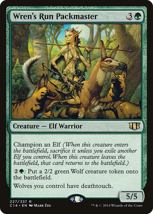 Wren's Run Packmaster (C14-227) [Commander 2014] MTG Single Wizards of the Coast