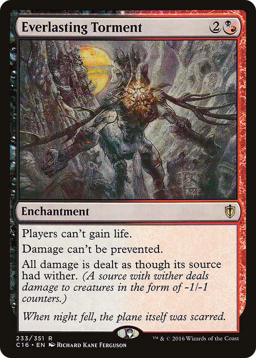 Everlasting Torment (C16-233) [Commander 2016] MTG Single Wizards of the Coast