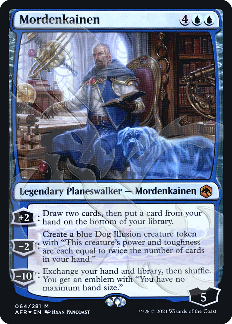 Mordenkainen (AFR&-064) [Adventures in the Forgotten Realms Promos] Foil MTG Single Wizards of the Coast