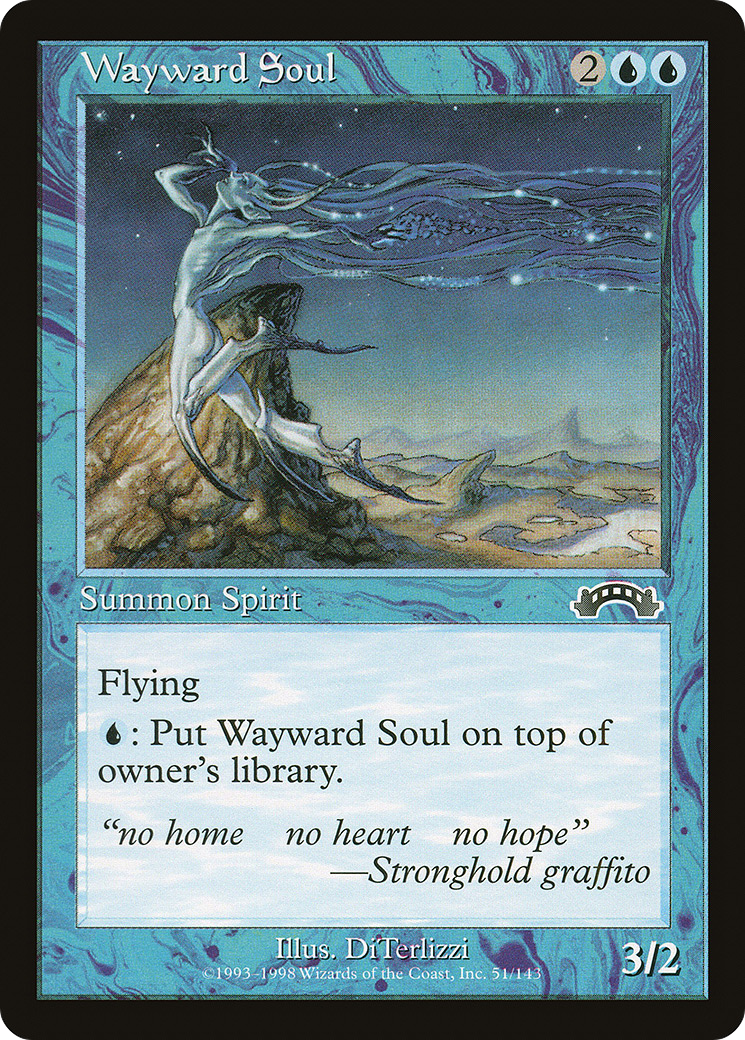 Wayward Soul (EXO-051) [Exodus] MTG Single Wizards of the Coast