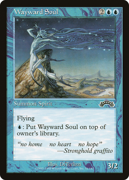 Wayward Soul (EXO-051) [Exodus] MTG Single Wizards of the Coast