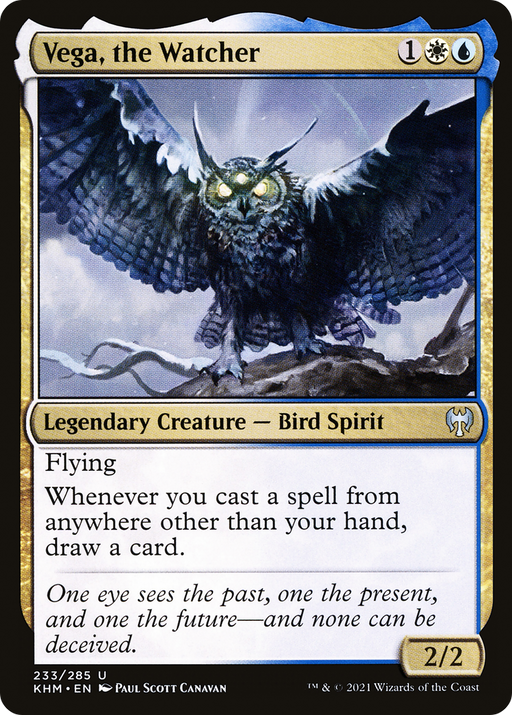 Vega, the Watcher (KHM-233) [Kaldheim] Foil MTG Single Wizards of the Coast