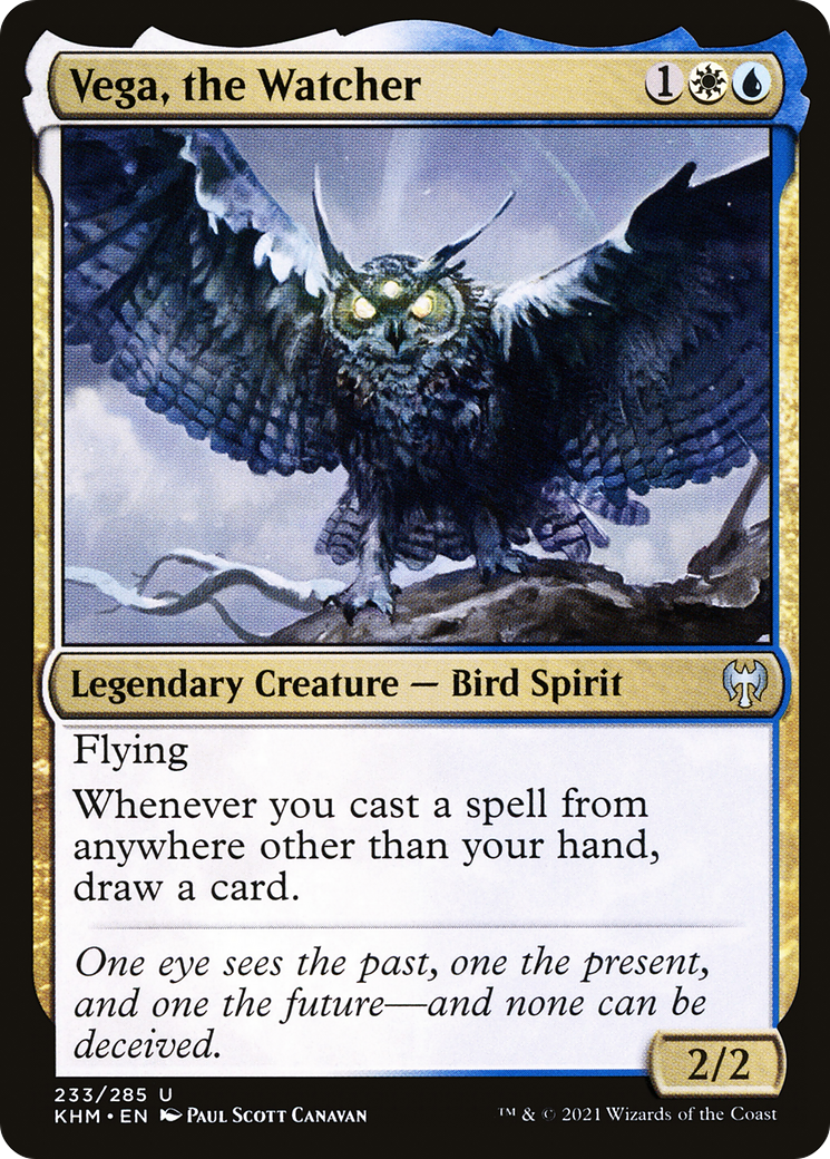 Vega, the Watcher (KHM-233) [Kaldheim] MTG Single Wizards of the Coast
