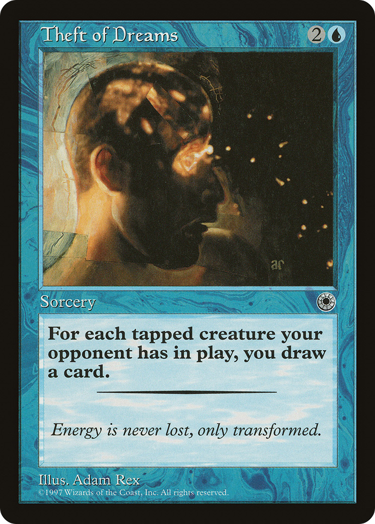 Theft of Dreams (POR-072) [Misc] Portal MTG Single Wizards of the Coast
