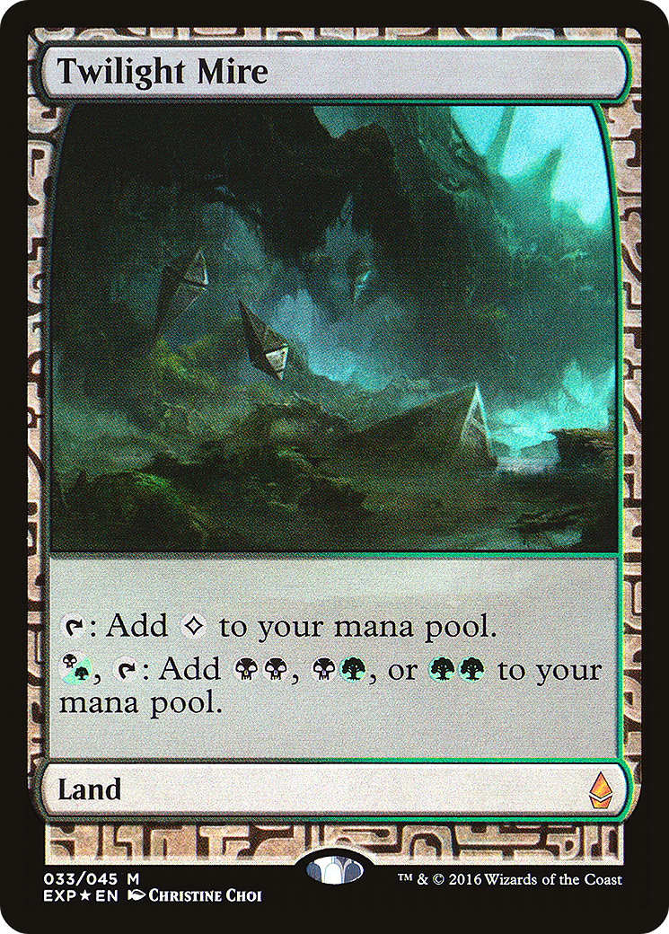 Twilight Mire (EXP-033) [Zendikar Expeditions] Foil MTG Single Wizards of the Coast