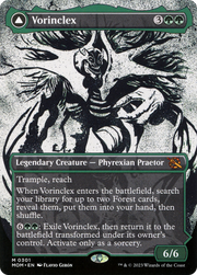 Vorinclex (MOM-301) [March of the Machine] (Showcase) (Borderless) Foil MTG Single Wizards of the Coast