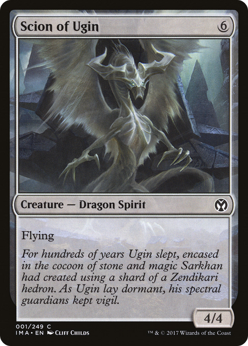 Scion of Ugin (IMA-001) [Iconic Masters] MTG Single Wizards of the Coast