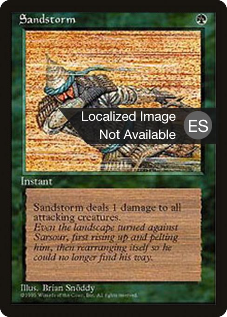 Sandstorm (4BB-269) [Fourth Edition Foreign Black Border] MTG Single Wizards of the Coast
