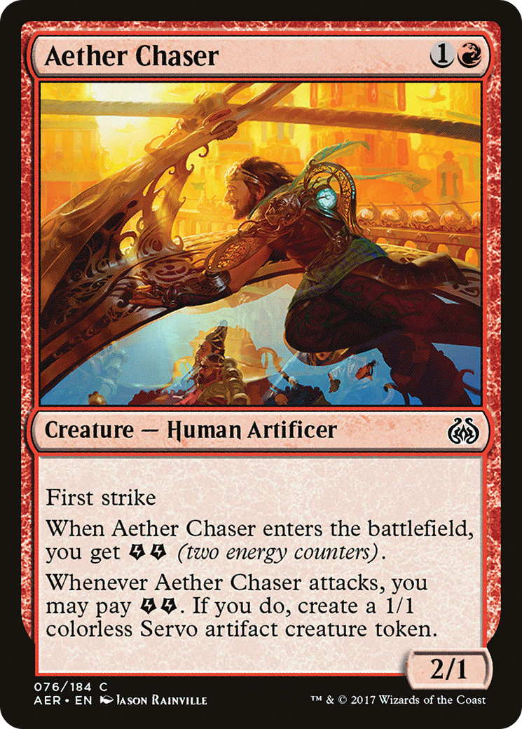 Aether Chaser (AER-076) [Aether Revolt] Foil MTG Single Wizards of the Coast