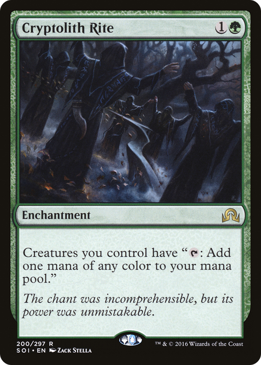 Cryptolith Rite (SOI-200) [Shadows over Innistrad] MTG Single Wizards of the Coast