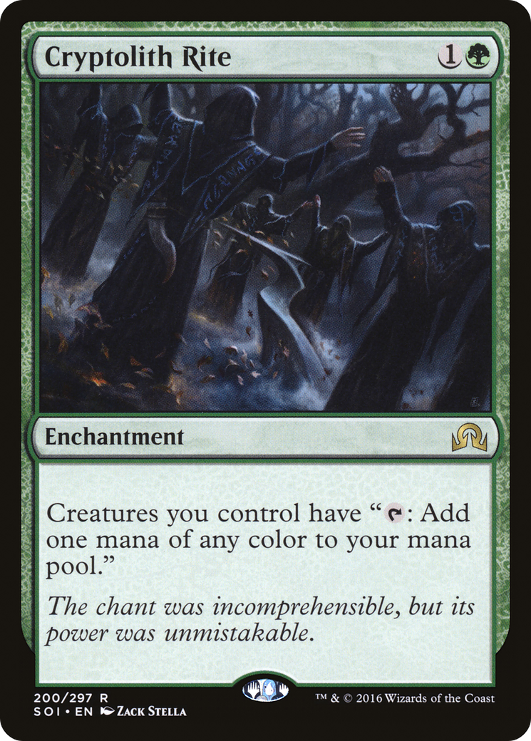 Cryptolith Rite (SOI-200) [Shadows over Innistrad] Foil MTG Single Wizards of the Coast