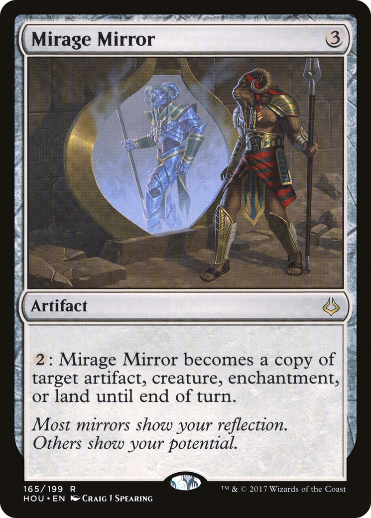 Mirage Mirror (HOU-165) [Hour of Devastation] Foil MTG Single Wizards of the Coast