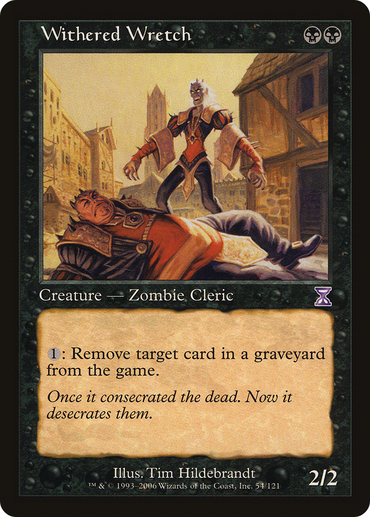 Withered Wretch (TSB-054) [Time Spiral Timeshifted] Foil MTG Single Wizards of the Coast