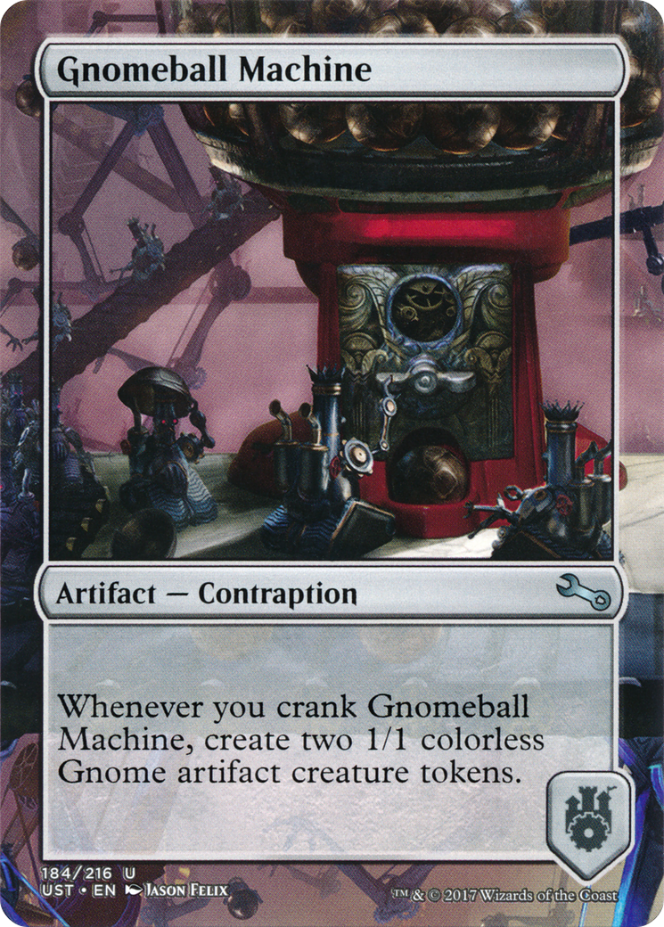 Gnomeball Machine (UST-184) [Unstable] (Borderless) MTG Single Wizards of the Coast
