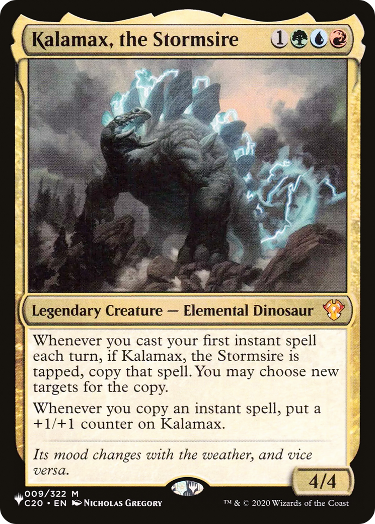 Kalamax, the Stormsire (LIST-C20-9) [Mystery Booster] The List MTG Single Wizards of the Coast