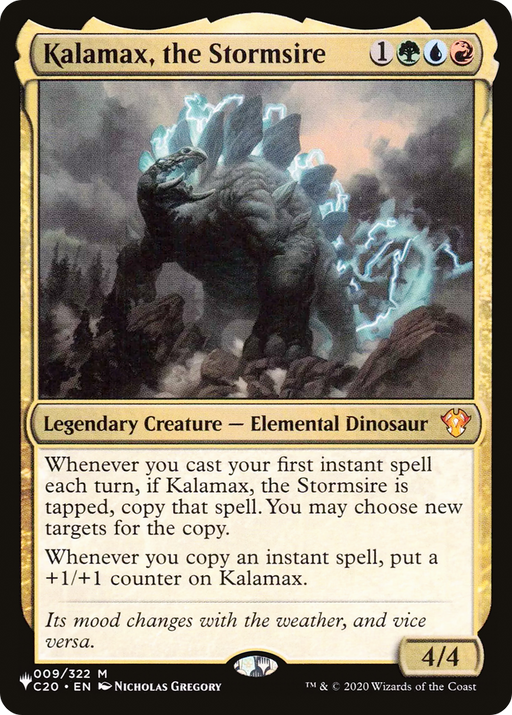 Kalamax, the Stormsire (LIST-C20-9) [Mystery Booster] The List MTG Single Wizards of the Coast