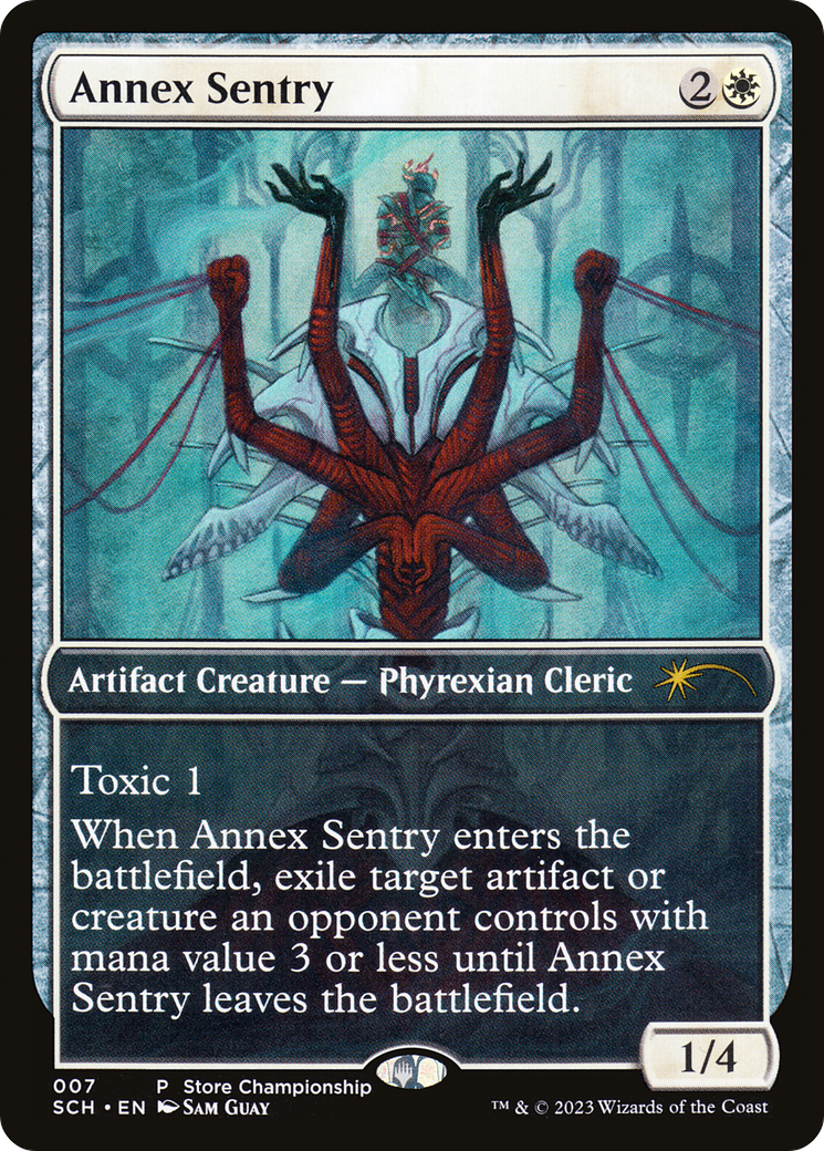 Annex Sentry (GAME-007) [Misc] Store Championships MTG Single Wizards of the Coast