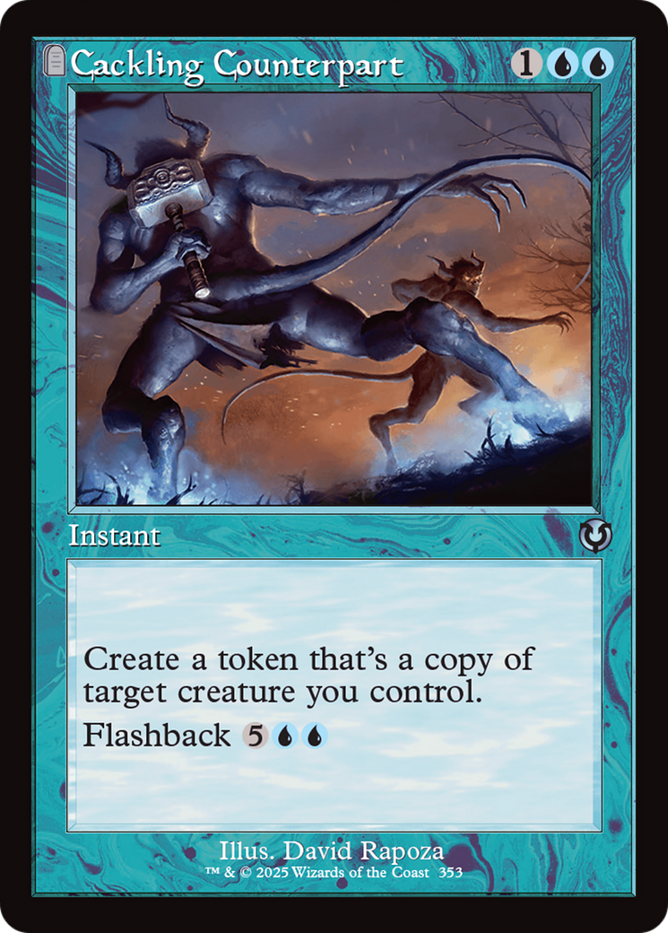 Cackling Counterpart (INR-353) [Innistrad Remastered] MTG Single Wizards of the Coast