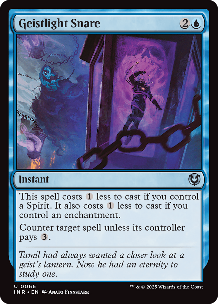 Geistlight Snare (INR-066) [Innistrad Remastered] MTG Single Wizards of the Coast