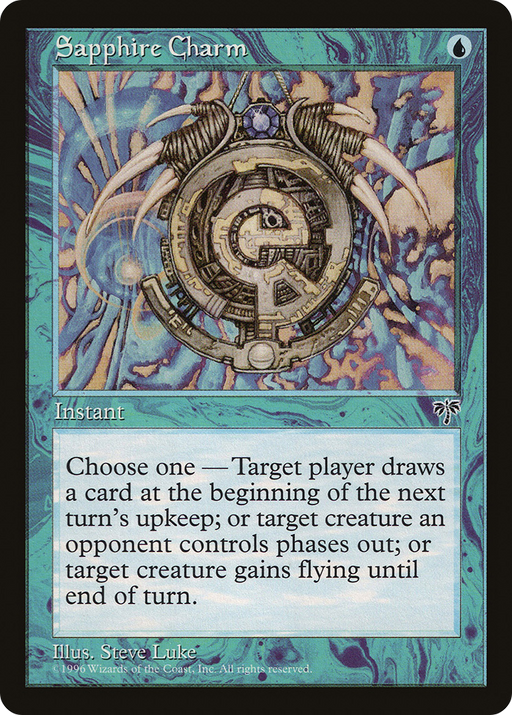 Sapphire Charm (MIR-089) [Mirage] MTG Single Wizards of the Coast